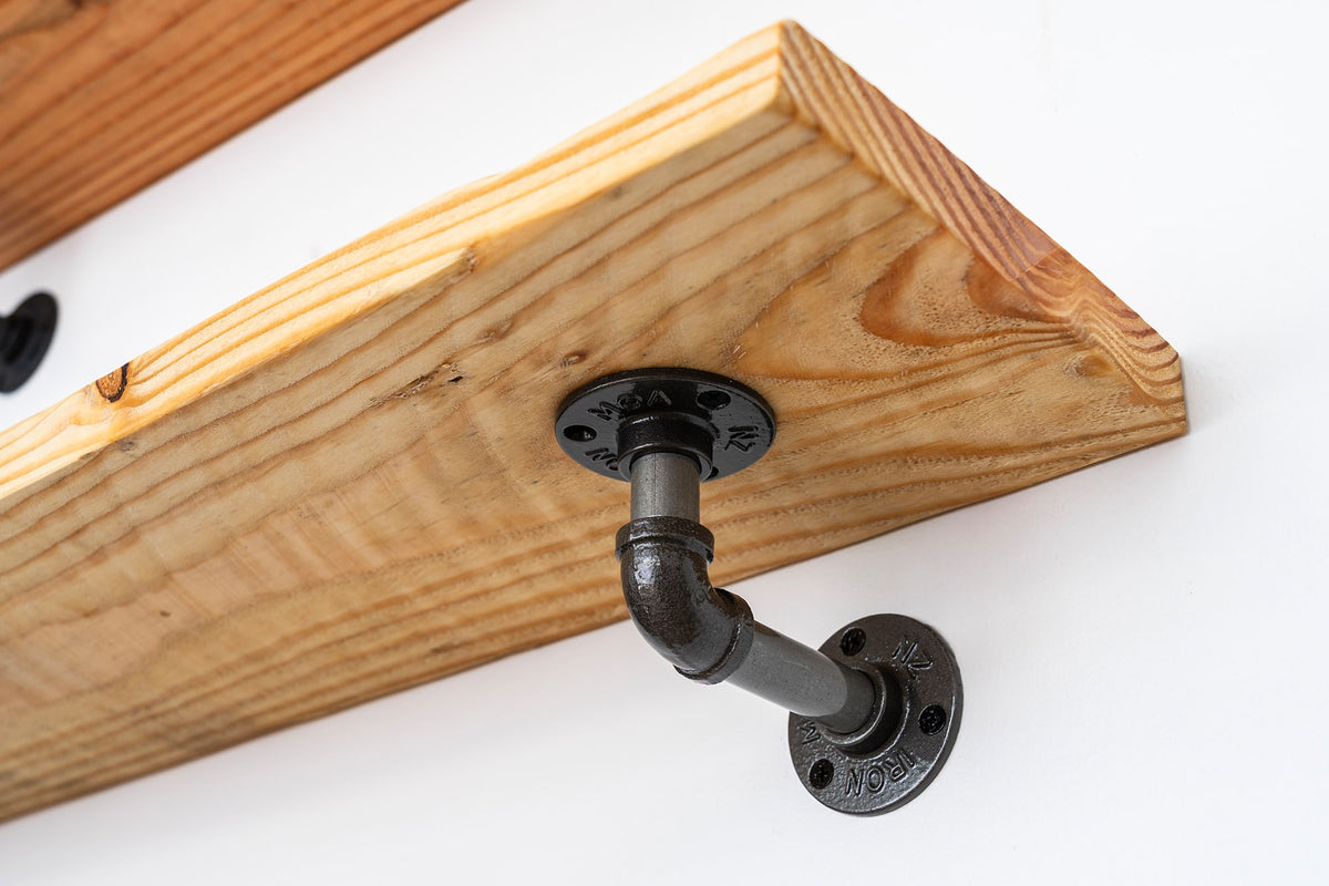 Pipe Shelf Bracket Vintage