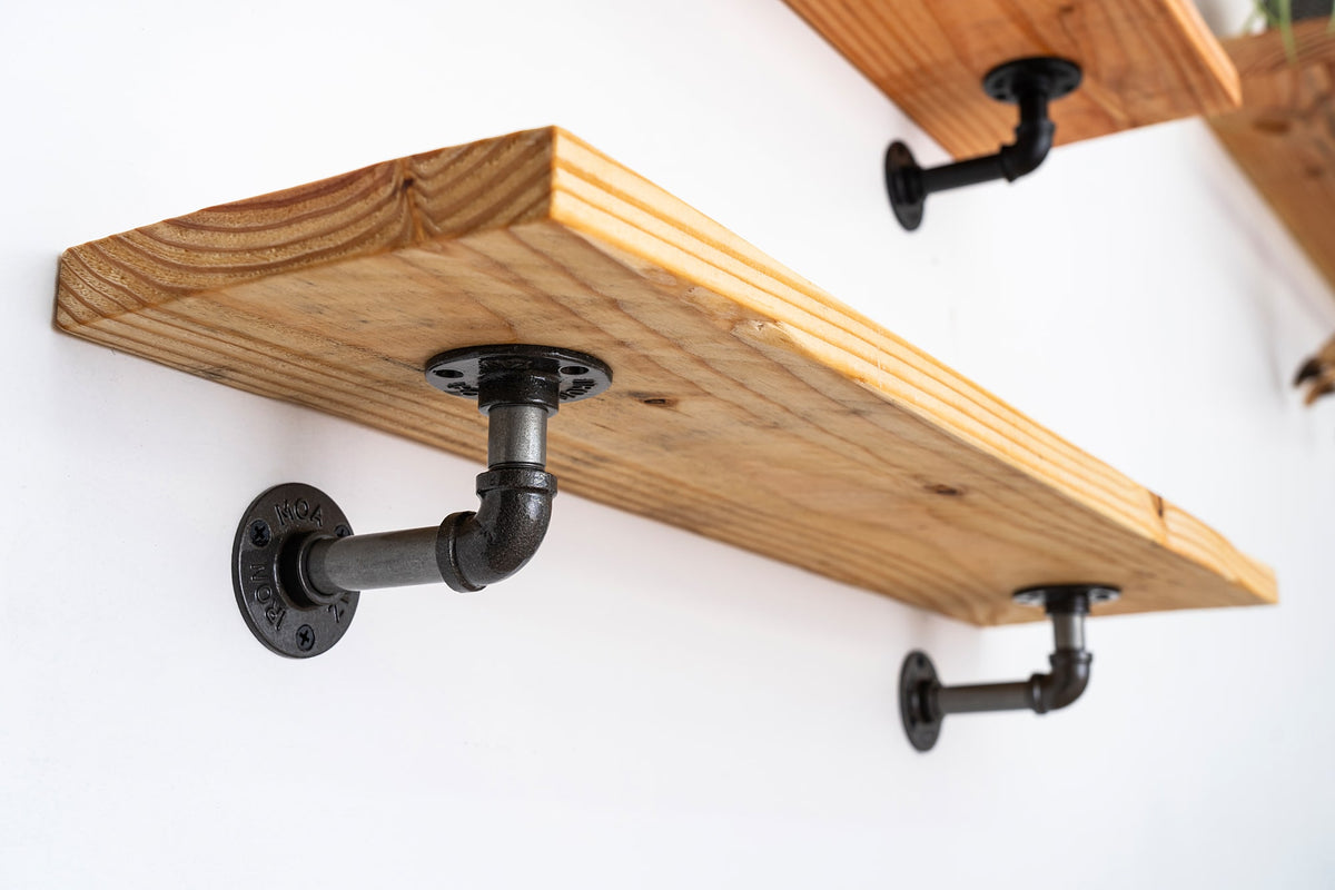 Pipe Shelf Bracket Vintage