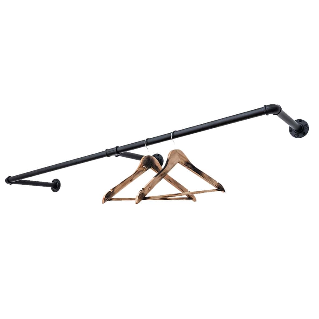 Minimalist Clothing Rail Double