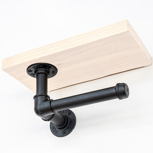 Toilet Roll Holder With Shelf